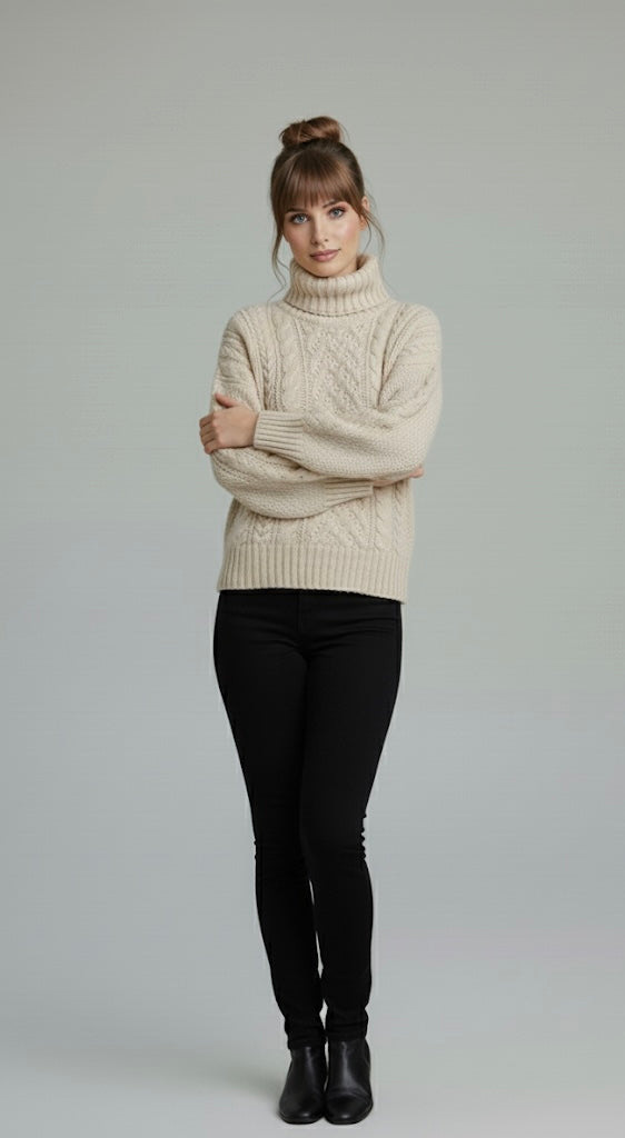 Cozy Sweaters That Don’t Drown Your Frame